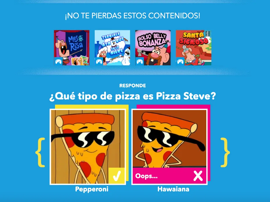 Cartoon Network 25 aniversario - contenido de un show