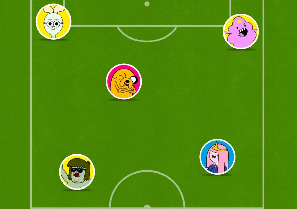 Cartoon Network ATR - cancha de futbol