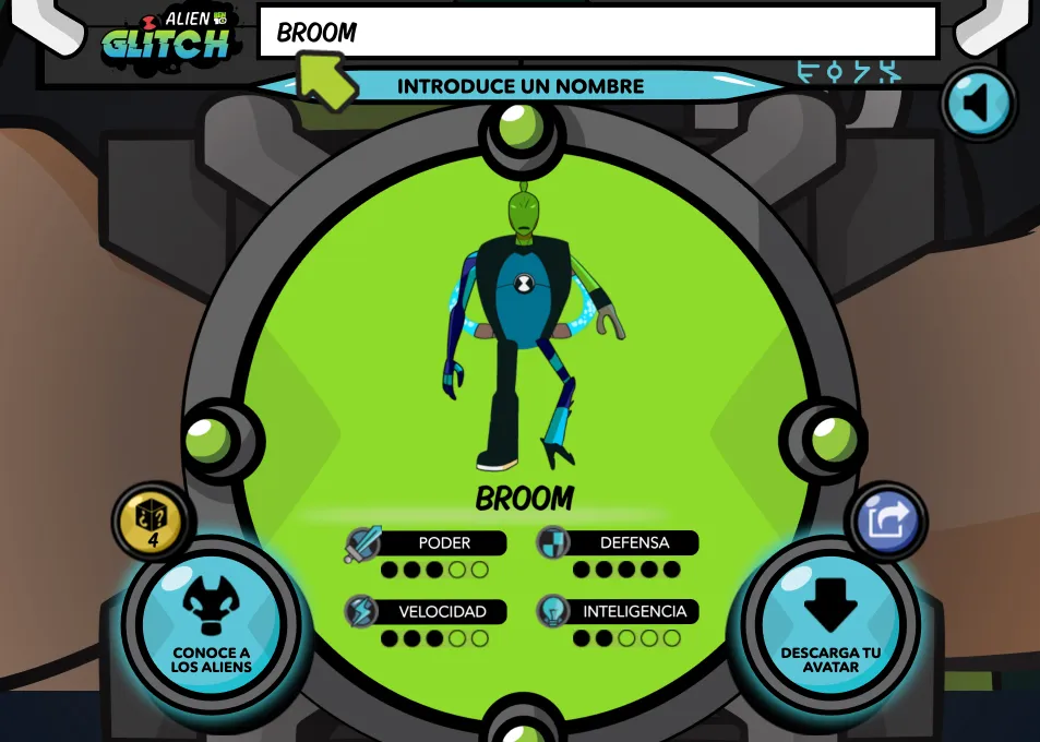 Ben 10 - Creación de un alien