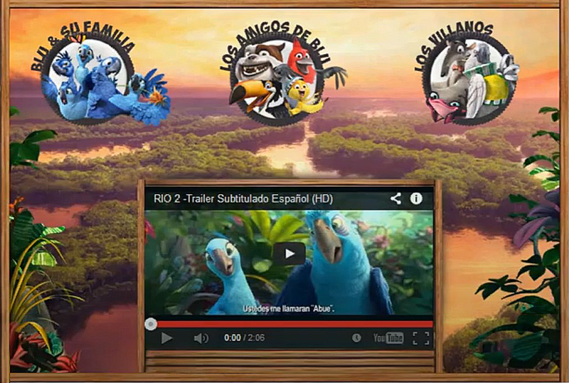 image of a project section