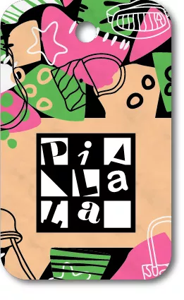 Etiqueta de producto de PiaLaLa